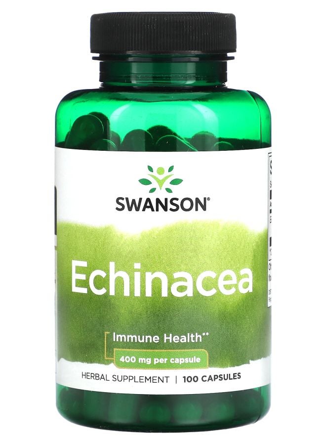 SWANSON Echinacea 400 mg 100 Capsules