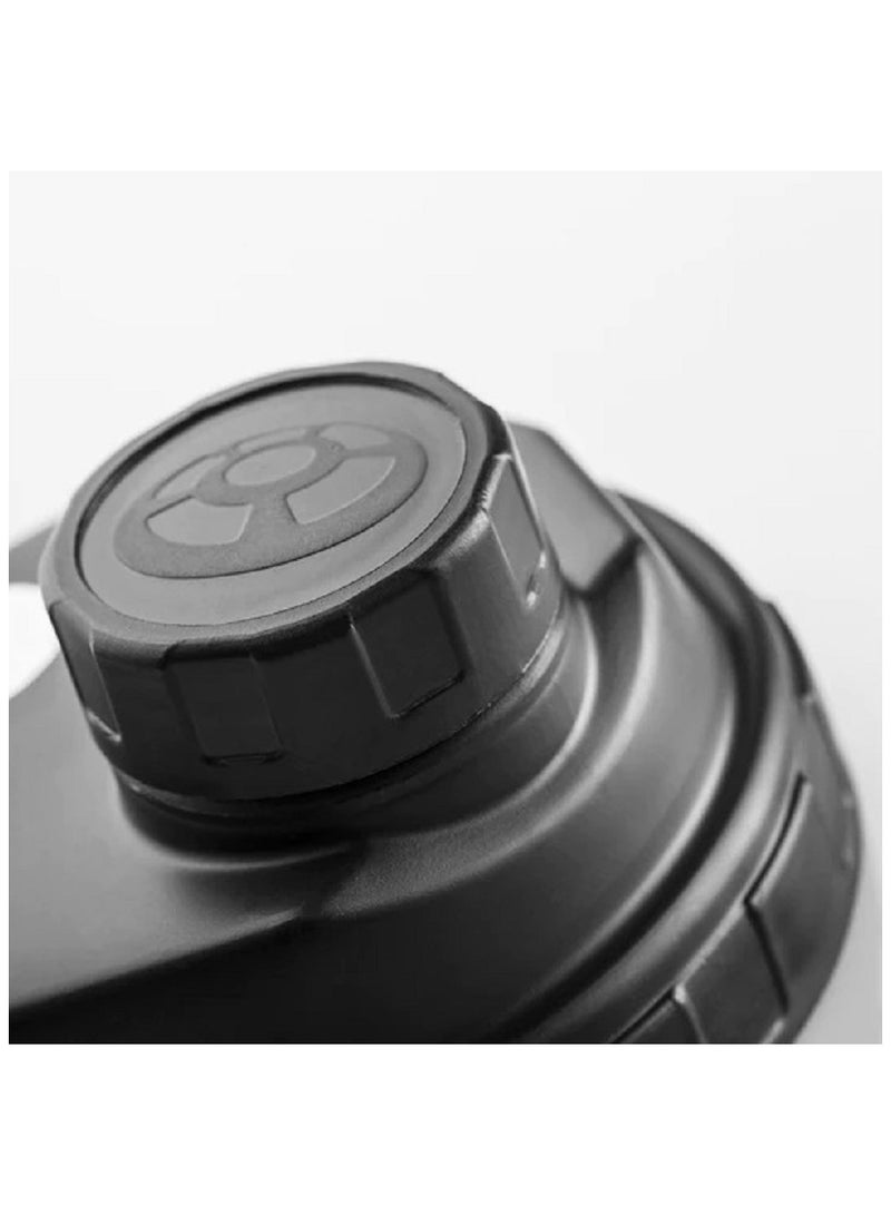 ألفا زجاجة مياه بلاستيك - مضاد للبكتيريا 500 مل -أحمر بكوب تخزين - Image 2