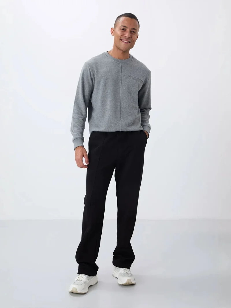 تومي لايف TOMMY Men's Regular Fit Cotton-Polyester Sweatpants