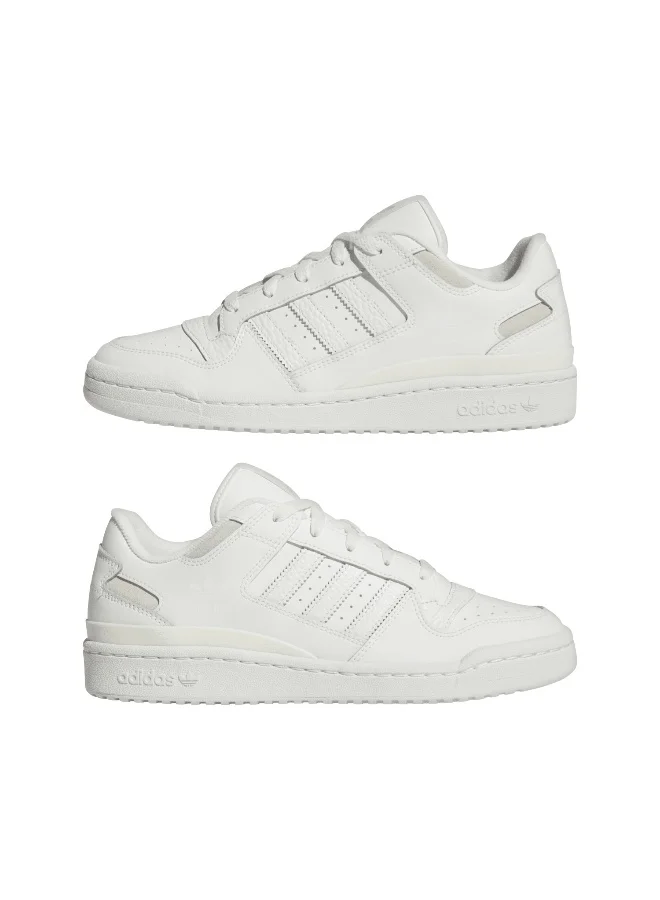 Adidas Adidas Forum Low Cl M White Basketball Shoes For Men