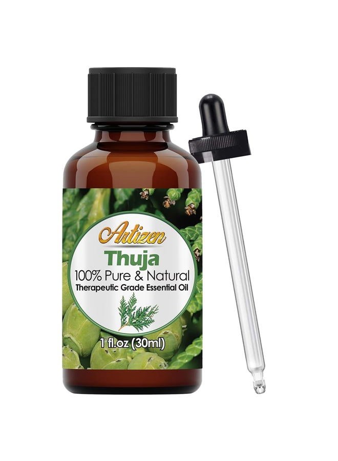 Artizen Thuja Essential Oil (100% PURE & NATURAL - UNDILUTED) Therapeutic Grade - Huge 1oz. - Image 1