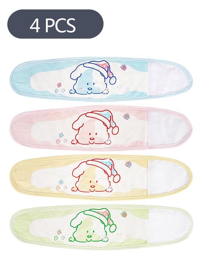 MIXDE Cotton Baby Infant Umbilical Cord Belly Band, Warm Wrap Newborn Waist Support Belt, Soft Newborn Navel Belt  - Image 1