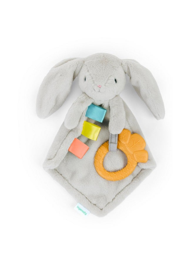 ingenuity لعبة تيدي الدافئة من إنجينيتي - عضاضة أطفال - تهدئة اللثة - تهدئة ذاتية - أرنب محشو - للأعمار من 0 أشهر وما فوق - Image 1