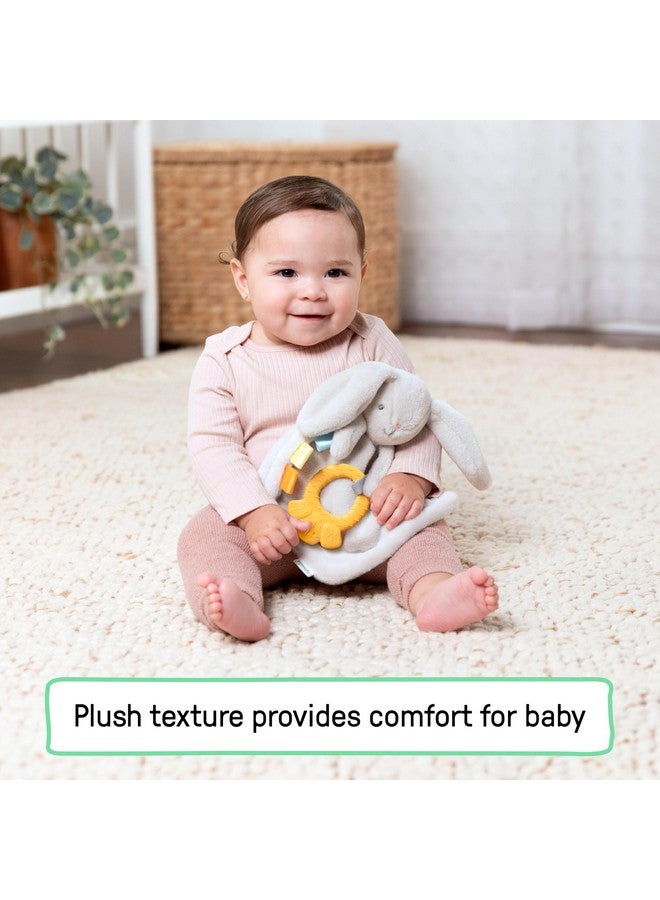 ingenuity لعبة تيدي الدافئة من إنجينيتي - عضاضة أطفال - تهدئة اللثة - تهدئة ذاتية - أرنب محشو - للأعمار من 0 أشهر وما فوق - Image 2
