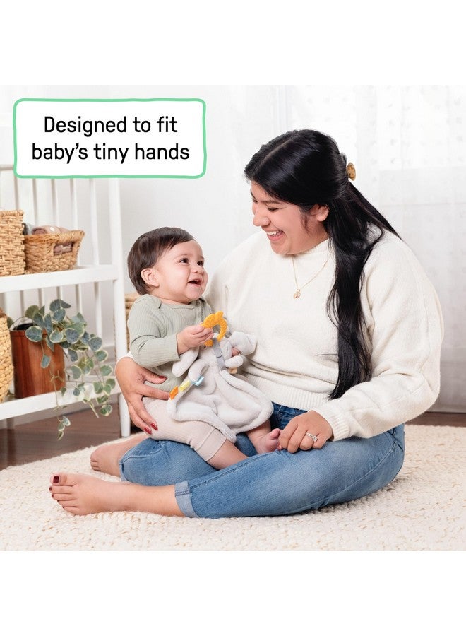 ingenuity لعبة تيدي الدافئة من إنجينيتي - عضاضة أطفال - تهدئة اللثة - تهدئة ذاتية - أرنب محشو - للأعمار من 0 أشهر وما فوق - Image 4