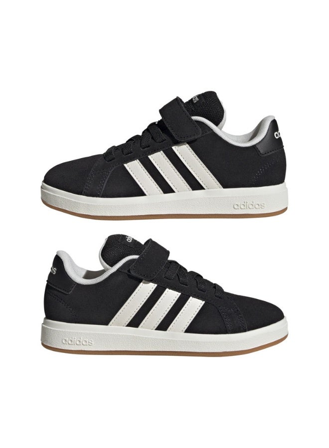 Adidas Grand Court 00S El C Black Sportswear Shoes For Kids 10K - Image 1