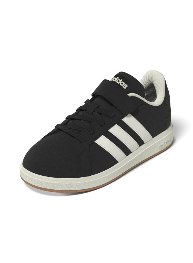 Adidas Grand Court 00S El C Black Sportswear Shoes For Kids 10K - Image 2