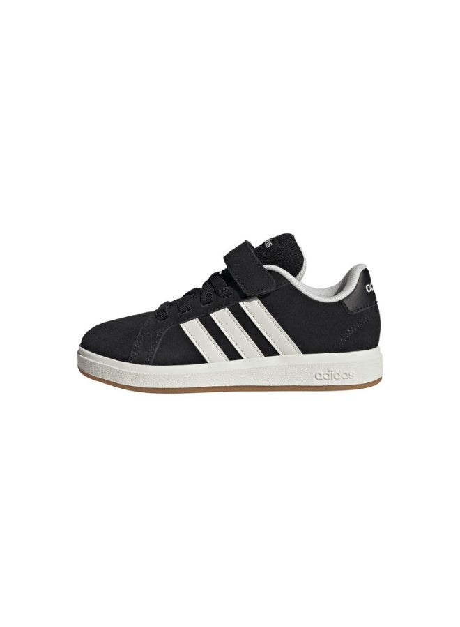 Adidas Grand Court 00S El C Black Sportswear Shoes For Kids 10K - Image 3