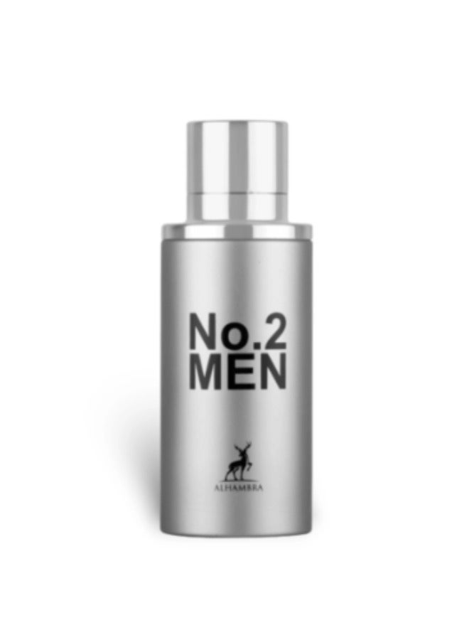 MAISON ALHAMBRA Men's No.2 EDP Body Spray Spray 2.7 oz Fragrances - Image 2