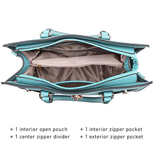 Dasein Women Handbags and Purses Ladies Shoulder Bag Top Handle Satchel Tote Work Bag with Wallet - Image 5