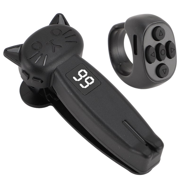 Remote Control Page Turner for IOS for Android Phone Tablets Remote Scrolling Ring Short Video Selfie Reading Novels for Kindle - Image 2