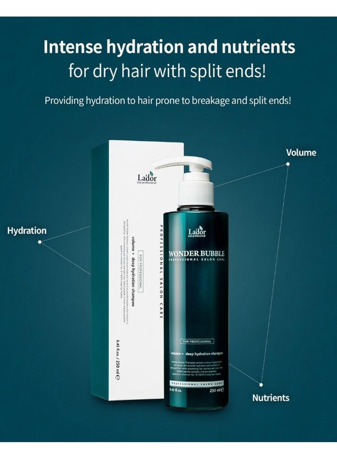 LADOR Wonder Bubble Korean Shampoo for Volume & Shine - 600ml | Hydrating, Soft, Smooth & Moisturizing Foaming Shampoo | Suitable for Dry, Dull, Coloured, Damaged & Frizzy Hair - Image 3