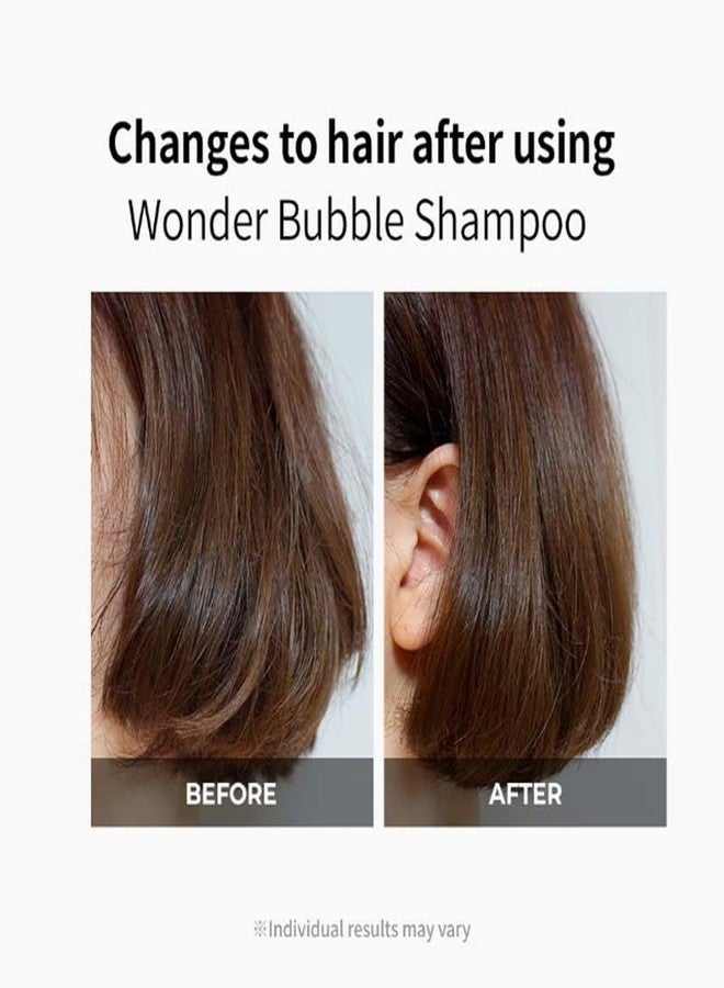 LADOR Wonder Bubble Korean Shampoo for Volume & Shine - 600ml | Hydrating, Soft, Smooth & Moisturizing Foaming Shampoo | Suitable for Dry, Dull, Coloured, Damaged & Frizzy Hair - Image 2