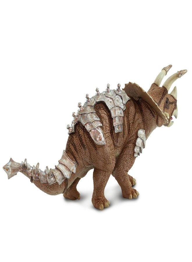 Safari Ltd. Armored Triceratops Figurine - Detailed 8" Dinosaur Figure - Educational Toy for Boys, Girls, and Kids Ages 3+ - Image 5