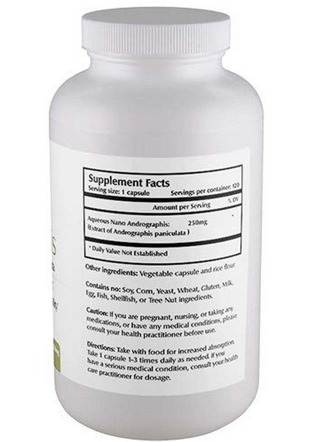 One Planet Nutrition Nano Andrographis 500 mg Veggie Capsules (120 Servings), Andrographis paniculata Extract, Nano for Superior Absorption, Supports Overall Wellness, Non-GMO, Vegan, Gluten-Free - Image 3