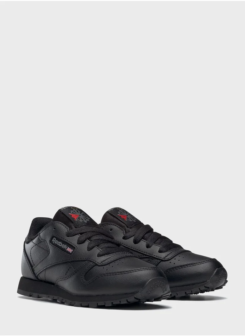 Reebok Kids Classic Leather Low Top Sneakers