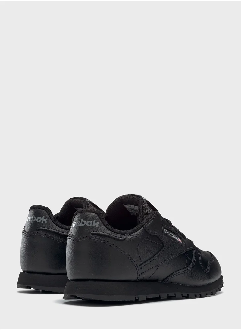 Reebok Kids Classic Leather Low Top Sneakers