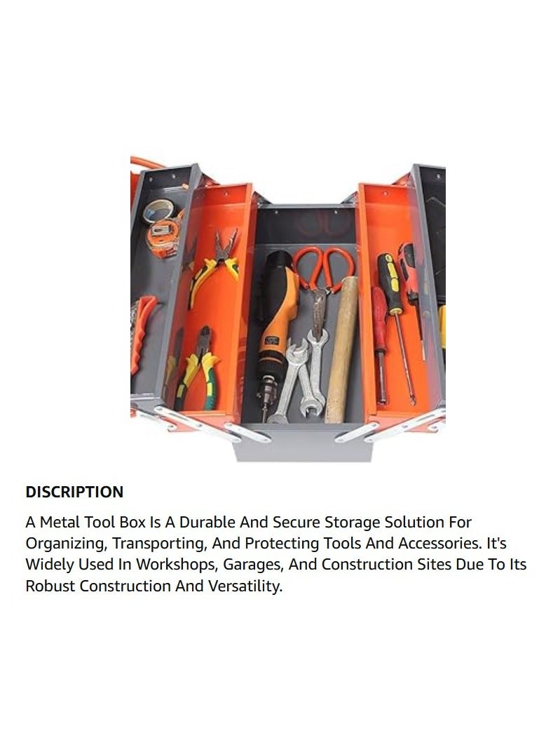 ABBASALI 85pcs Portable metal multi-function household car foldable hardware metal box tools set With 12 Pair Knitted Gloves - Image 5