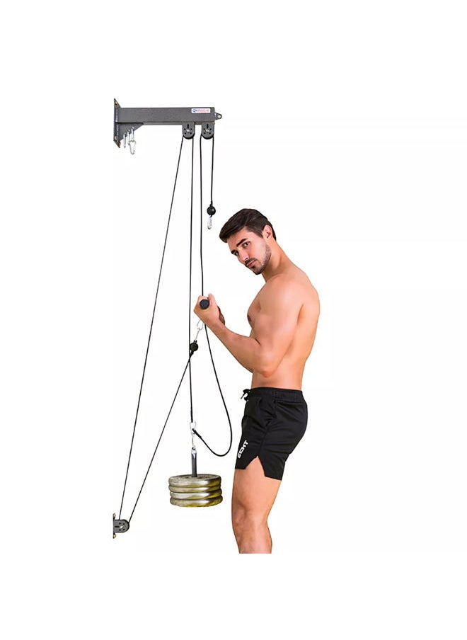 Generic - Weight Cable Pulley System,Gym DIY Home Gym Fitness Pulley Cable Machine Attachment System - Image 1