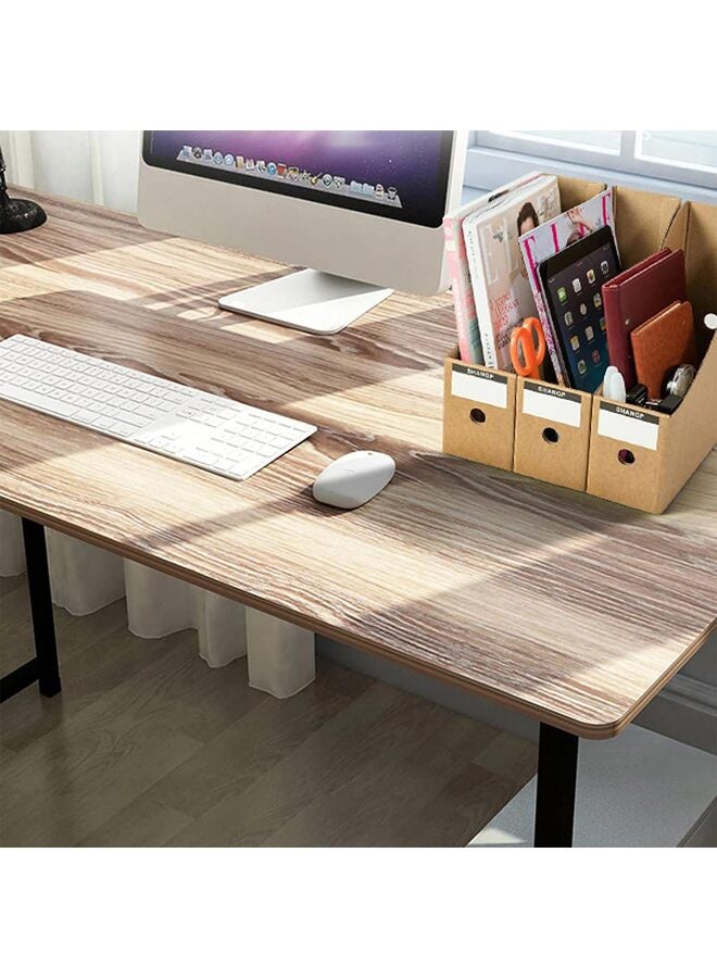 5 Pack Magazine File Holder, Desk File Organizer, Sturdy Cardboard Magazine Holders, Book Bins, Desk File Holder Organizers and Storage, Folder Holder with Labels/Khaki - Image 5