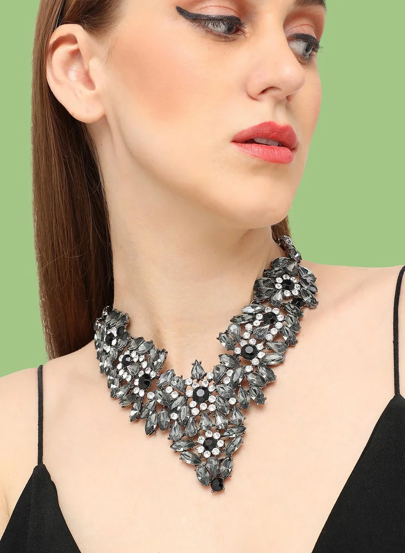 SOHI Party Statement Artificial Necklace Jewellery