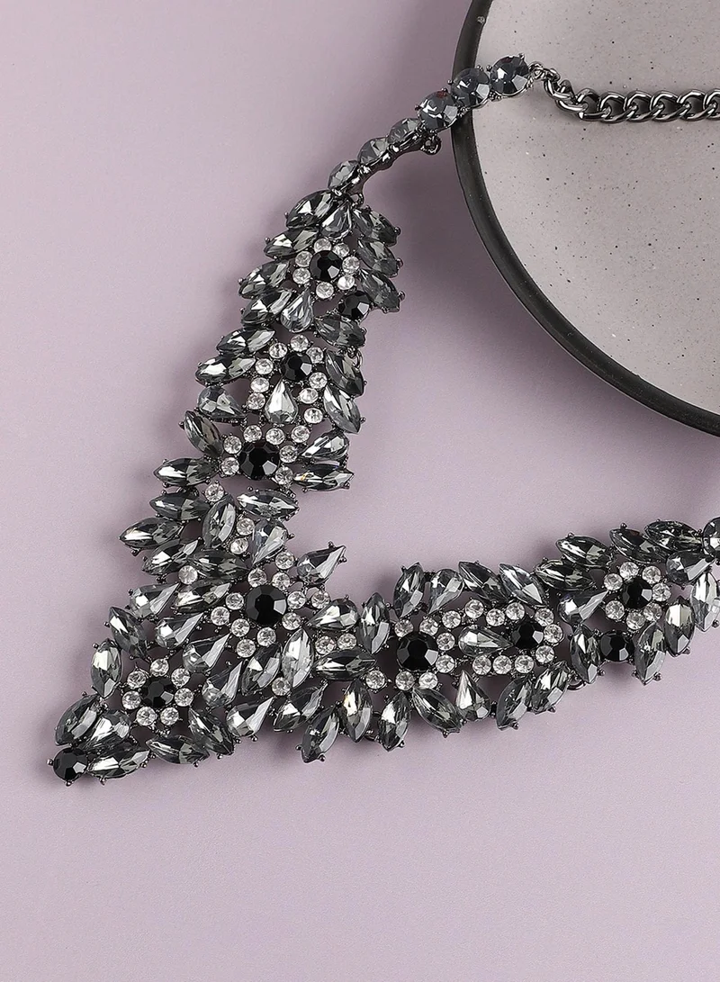 SOHI Party Statement Artificial Necklace Jewellery