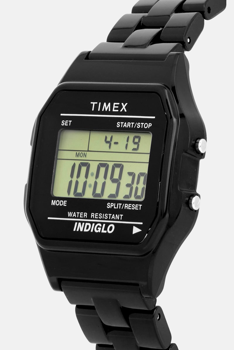 TIMEX Men TW2V20000 Square Digital Watches 39 mm, Black - Image 4