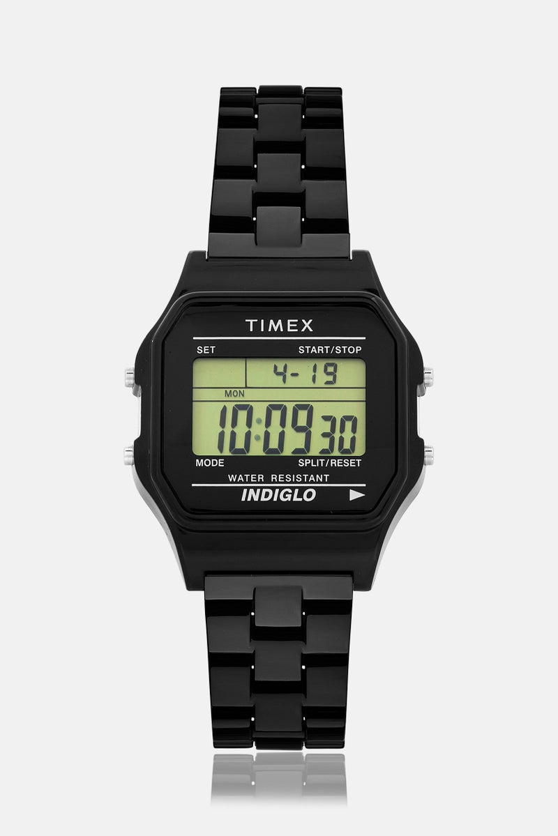 TIMEX Men TW2V20000 Square Digital Watches 39 mm, Black - Image 1