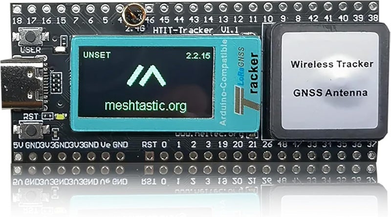 Heltec Automation Heltec ESP32 LoRa Meshtastic Asset Wireless Tracker Development Board with GPS and Wi-Fi - Image 1