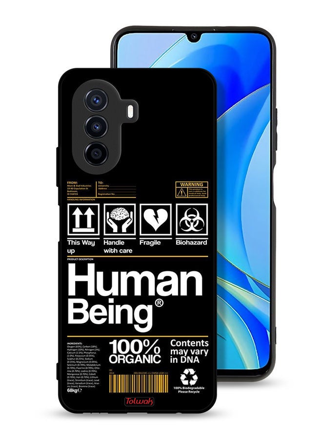 Tolwak Huawei nova Y70 Protective Case Cover Human Being Sticker - Image 1