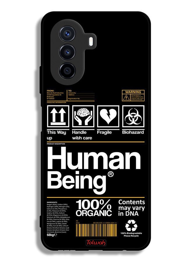 Tolwak Huawei nova Y70 Protective Case Cover Human Being Sticker - Image 2