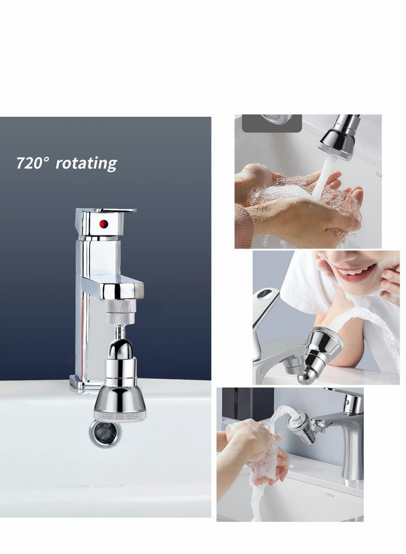 Barakah Kitchen Faucet Sprayer Attachment Filter Faucet Aerator 360°rotating Faucet Extender Suitable for Kitchen Sink Bathroom Sink - Image 5