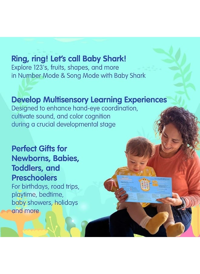 Baby Shark Sing & Learn Smart Phone and Book Set, Baby Shark Toys, Interactive Learning Toys for Toddlers, Learning & Education Toys, Baby Shark Gifts for Kids - pzsku/Z5879A68B50B1DC72952BZ/45/_/1729415930/32125fae-a9c7-48a2-a550-216af7a67e2a