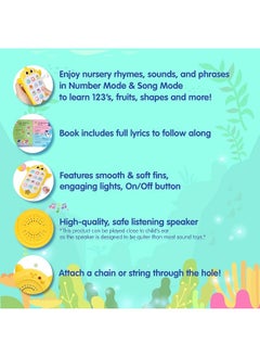 Pinkfong Baby Shark Sing & Learn Smart Phone and Book Set, Baby Shark Toys, Interactive Learning Toys for Toddlers, Learning & Education Toys, Baby Shark Gifts for Kids  - Image 3