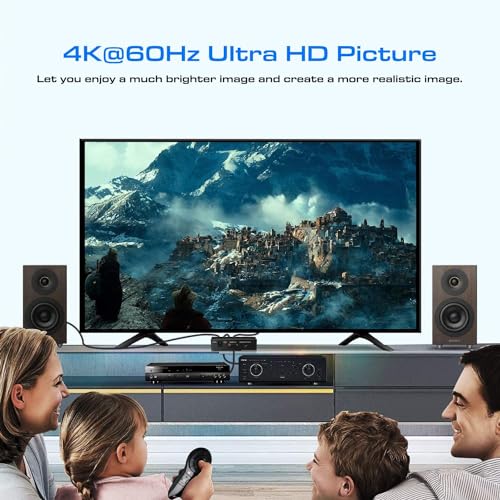 Sounce HDMI Audio Extractor HDMI to Optical SPDIF Toslink Converter HDMI Video Adapter Splitter-DAC Analog Stereo R/L Audio for Blu-ray DVD Players,Xbox One, Sky HD Box, PlayStation - Image 5