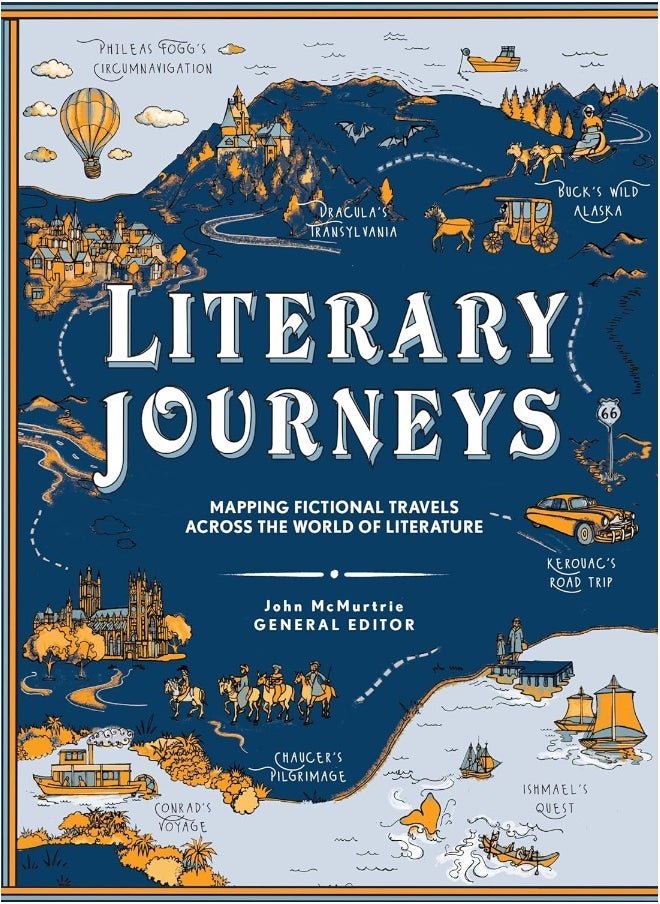 Literary Journeys: Mapping Fictional Travels Across the World of Lite 