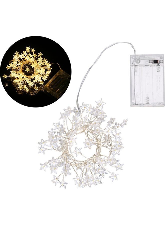 Loquat LED Star Shape S-Tring Lights Warm White - Image 1