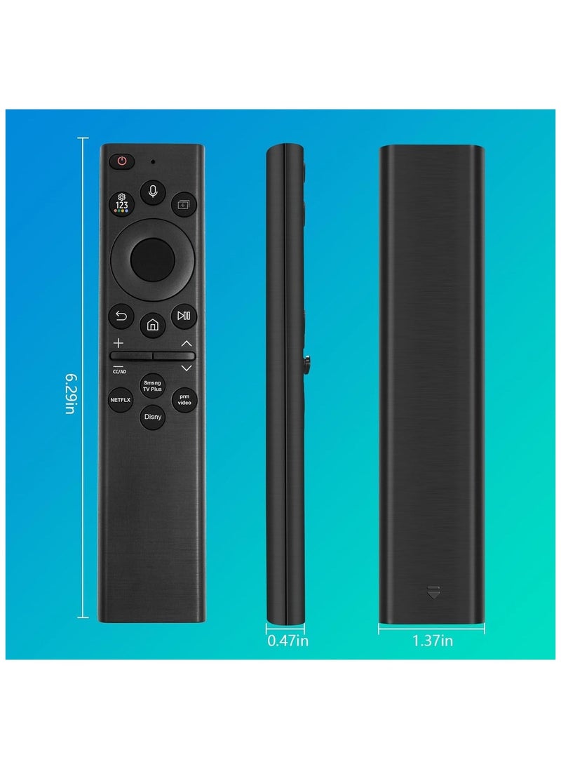 Voice Remote Control Replacement for Smart TV (No Solar), Compatible with Most 2018 to 2022 Crystal UHD QLED The Frame QLED 4K 8K Smart TVs(BN59-01385A/BN59-01385B) - Image 4