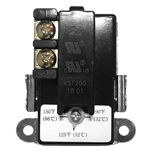 DROMIX EWH-00C Electric Water Heater Thermostats, Include Upper and Lower Element Thermosatat, Terminal Protective Covers, Therm-O-Disc(TOD) style, Interchangeable with APCOM Style, Water Heater Repair Parts - Image 4