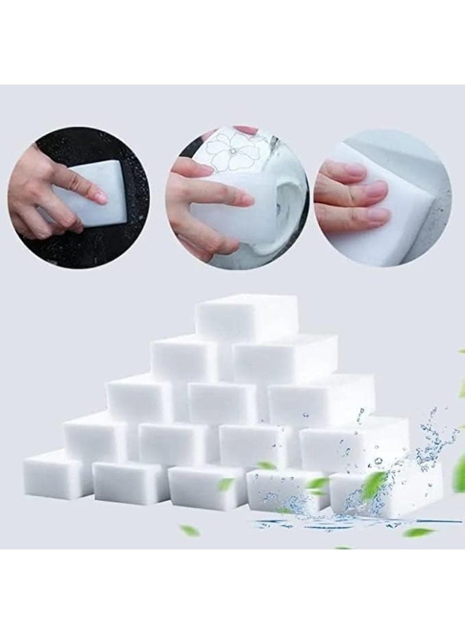 6 PC Magic Eraser Sponge Erases,Impossible Stains Sponge Erases,Multi-Functional Sponge,Long-Lasting Easy Cleaning Erases for Comfort and Effortless Shine - Image 4