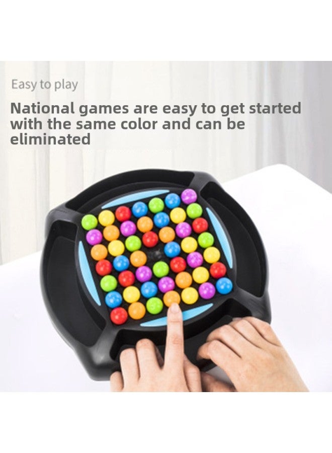 Rainbow Xiaoxiaole Children's Parent-child Interaction Touch Logical Thinking Concentration Training Board Game Puzzle Toys-Color:Black - Image 4