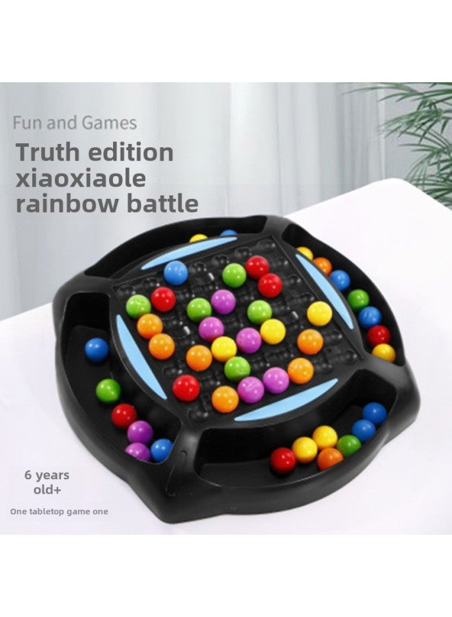 Rainbow Xiaoxiaole Children's Parent-child Interaction Touch Logical Thinking Concentration Training Board Game Puzzle Toys-Color:Black - Image 5