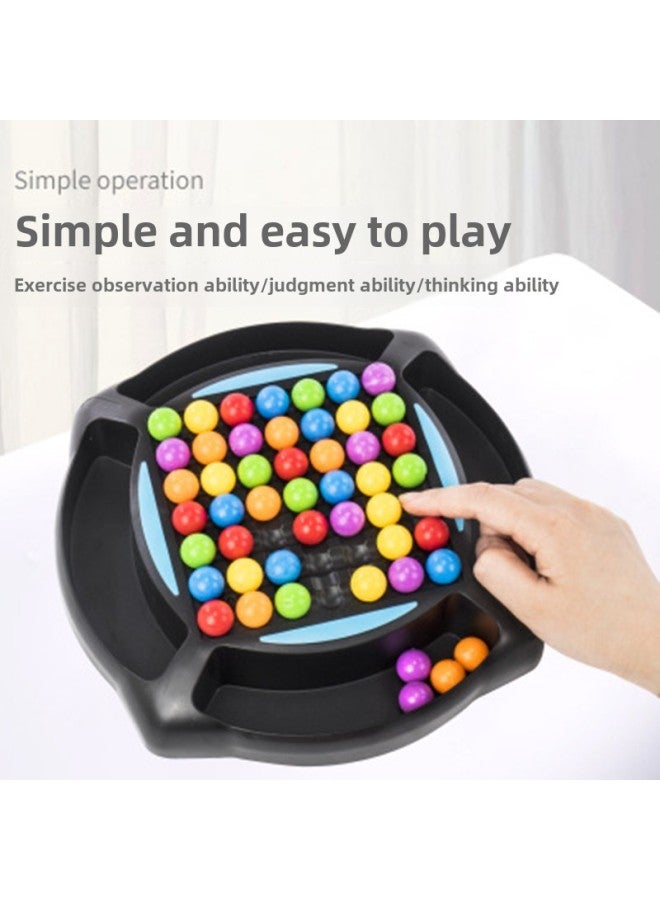 Rainbow Xiaoxiaole Children's Parent-child Interaction Touch Logical Thinking Concentration Training Board Game Puzzle Toys-Color:Black - Image 2