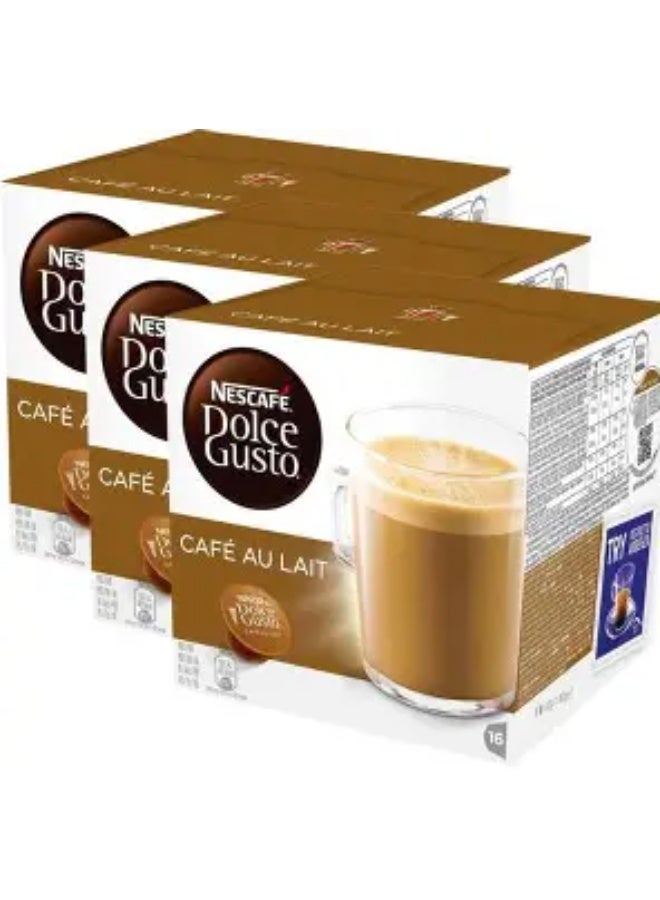 دولسي قوستو كبسولات نسكافيه دولتشي جوستو من كافيه او لايت مكثَّف 3x16 كبسولة160 جم، عبوة من 3 قطع، - Image 3