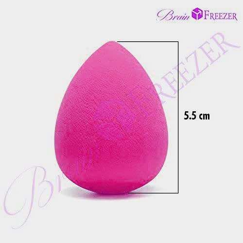 Brain Freezer Make Up Sponge Beauty Blender Puff Compatible With Powder, Concealer and Foundation Applicator (Color May Vary) - Image 2