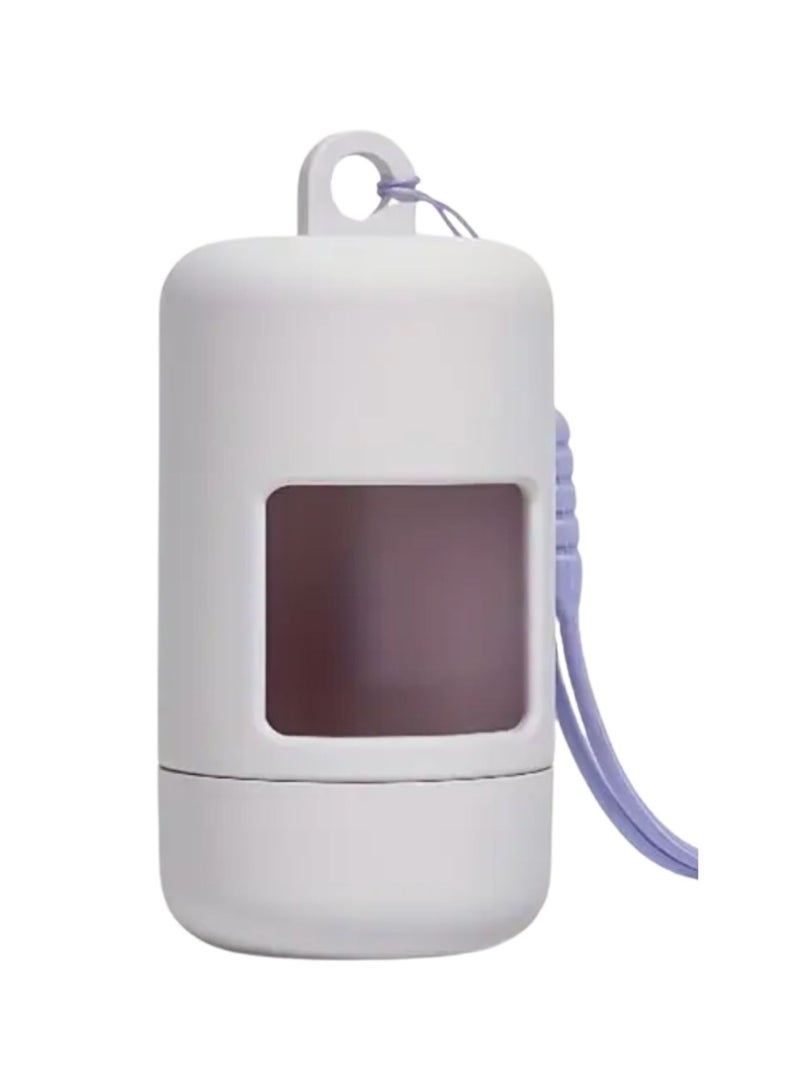1pc  Dog waste Bag Dispenser Box , purple color