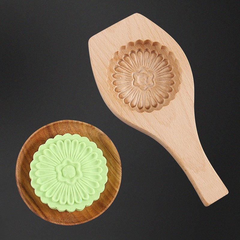 Factory Logo Mung Bean Cake Mold Household Baking Tools Three-Dimensional Ice-Skin Cake Making Mooncake Mold - Image 4