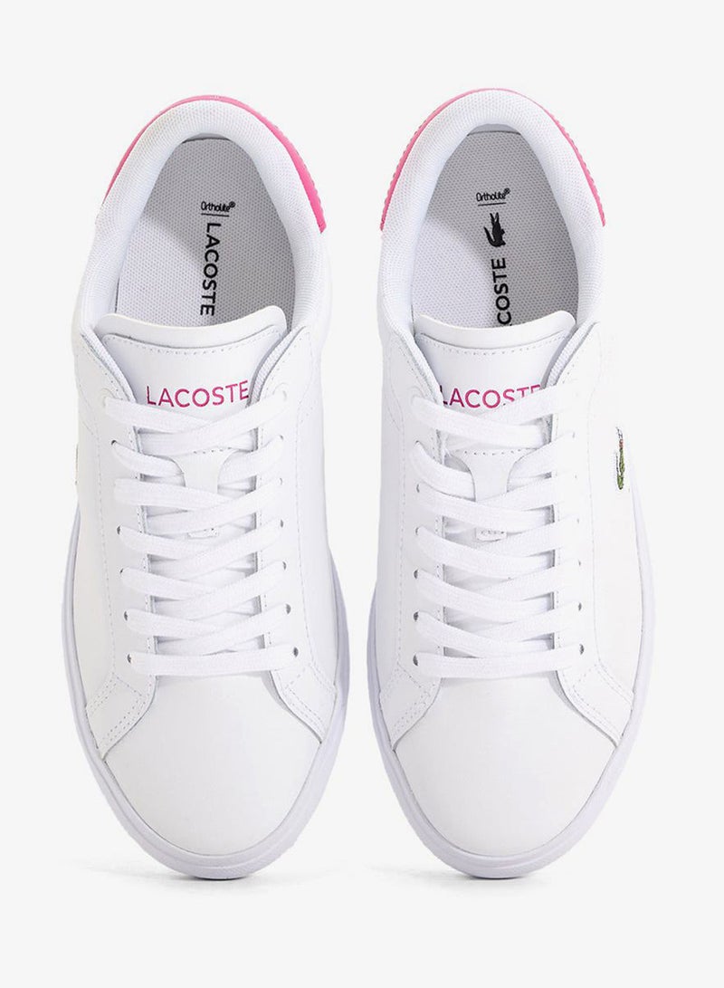 لاكوست سنيكرز باوركورت لو توب فلكنايزد - Image 4