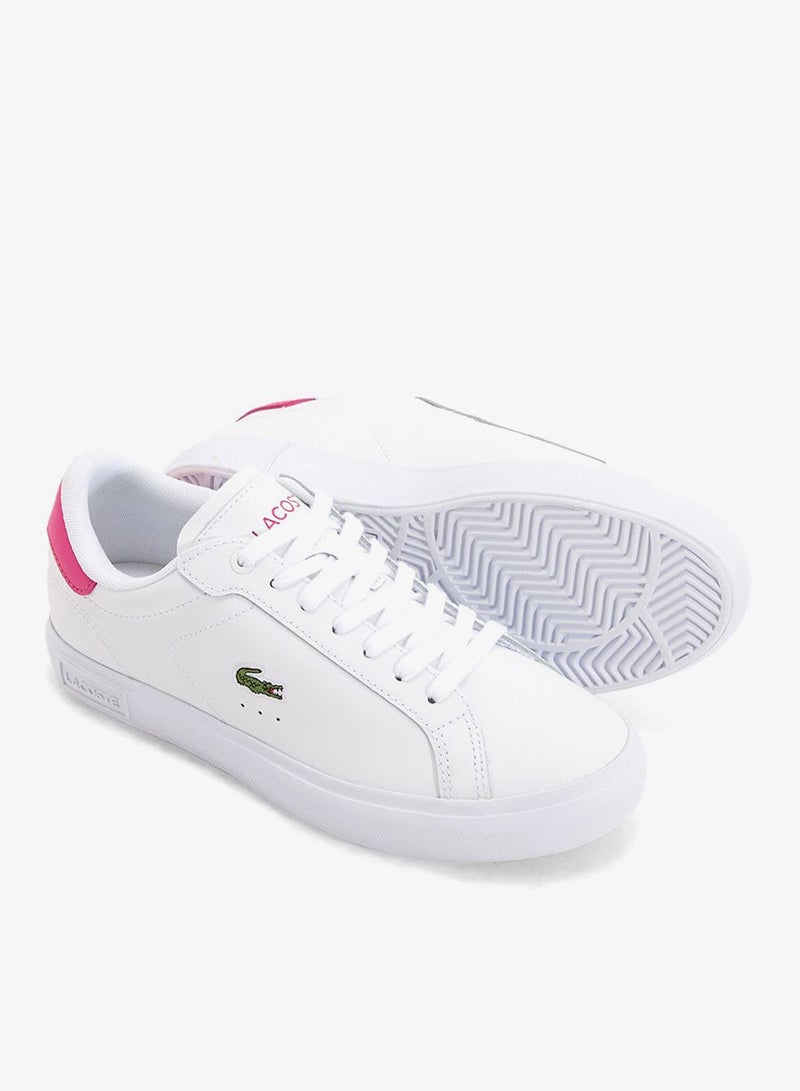 لاكوست سنيكرز باوركورت لو توب فلكنايزد - Image 3