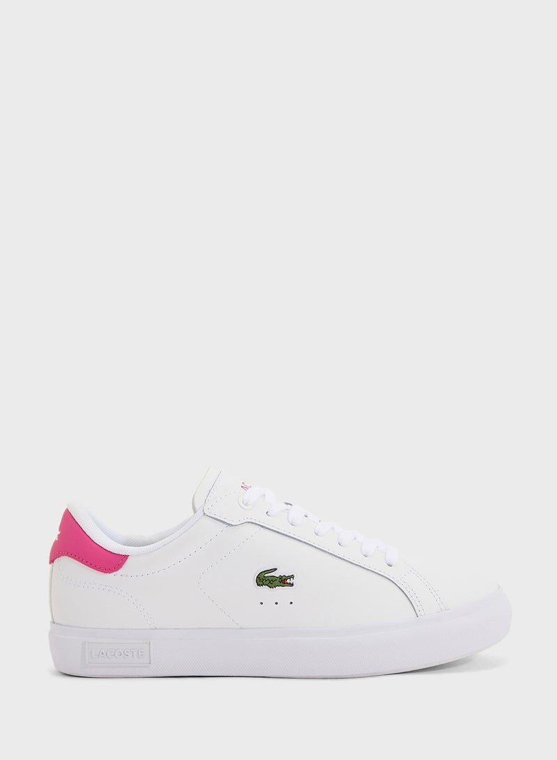 LACOSTE Vulcanized Powercourt Low Top Sneakers - Image 1